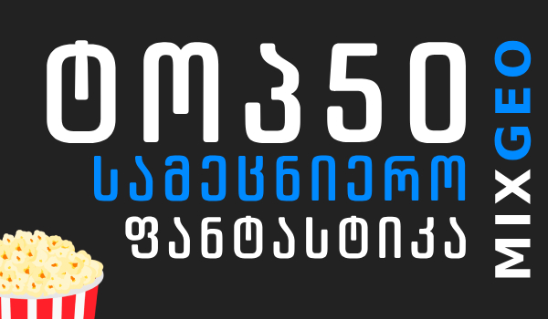 Top 50 სამეცნიერო ფანტასტიკა